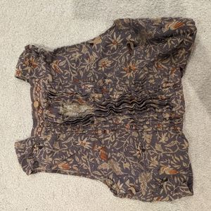 Bohemian crop top XS